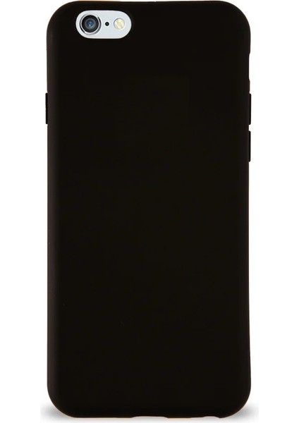 Apple iPhone 6 Plus Uyumlu Kılıf Lansman Silikon Mat Yüzey Içi Kadife Kapak Tpu