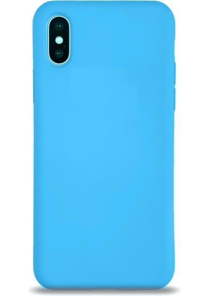 Apple iPhone Xr Kılıf Lansman Silikon Mat Yüzey Içi Kadife Kapak Tpu