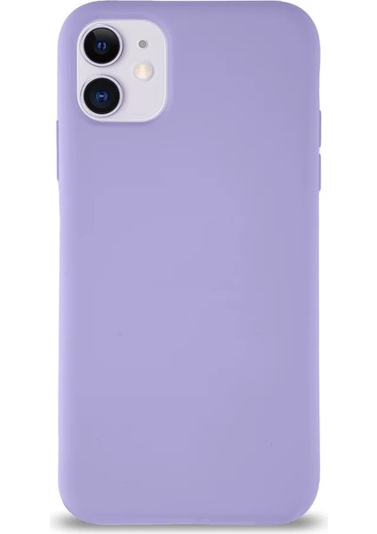 Apple iPhone 11 Kılıf Lansman Silikon Mat Yüzey Içi Kadife Kapak Tpu