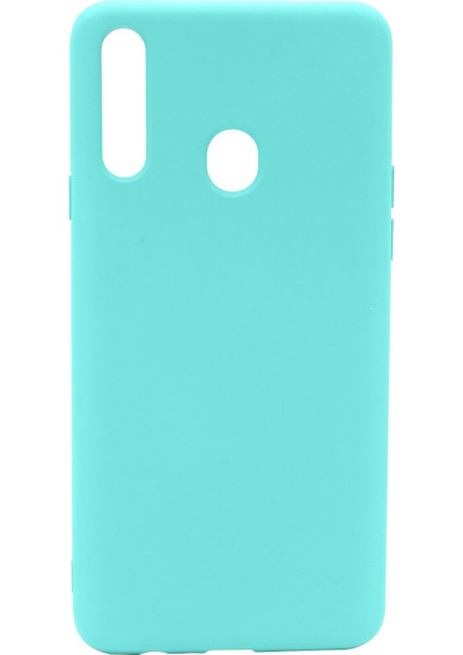Samsung Galaxy A30 A305 Kılıf Lansman Silikon Mat Yüzey Içi Kadife Kapak Tpu