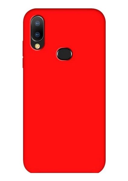 Samsung Galaxy A11 A115 Kılıf Lansman Silikon Mat Yüzey Içi Kadife Kapak Tpu