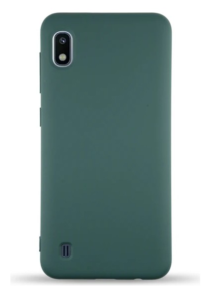 Samsung Galaxy A50S A507 Kılıf Lansman Silikon Mat Yüzey Içi Kadife Kapak Tpu