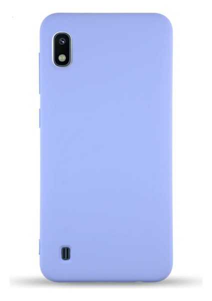 Samsung Galaxy A30S A307 Kılıf Lansman Silikon Mat Yüzey Içi Kadife Kapak Tpu