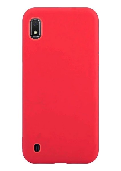 Samsung Galaxy A50S A507 Kılıf Lansman Silikon Mat Yüzey Içi Kadife Kapak Tpu