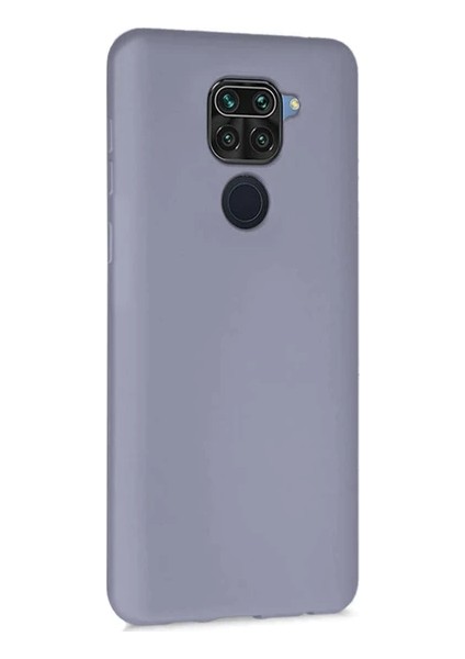 Xiaomi Redmi Note 9 Kılıf Lansman Silikon Mat Yüzey Içi Kadife Kapak Tpu