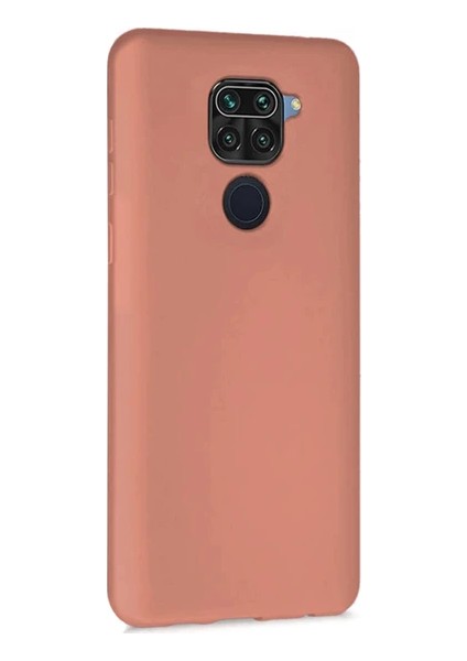 Xiaomi Redmi Note 9s Kılıf Lansman Silikon Mat Yüzey Içi Kadife Kapak Tpu