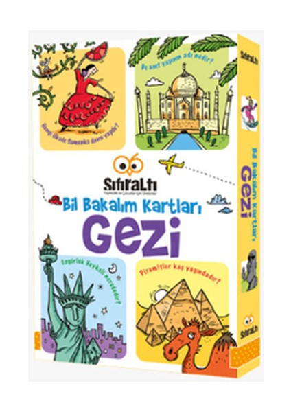 Bil Bakalım Kartları - Gezi - Sarah Khan