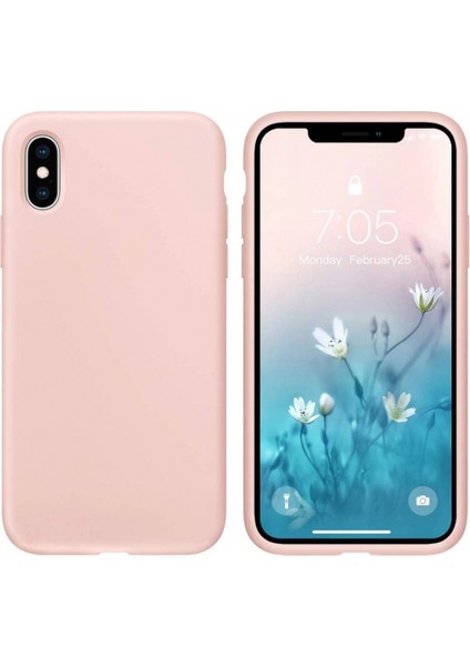 Apple iPhone Xr Kılıf Lansman Silikon Mat Yüzey Içi Kadife Kapak Tpu