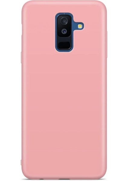 Samsung Galaxy J6 Plus J610 Kılıf Lansman Silikon Mat Yüzey Içi Kadife Kapak Tpu