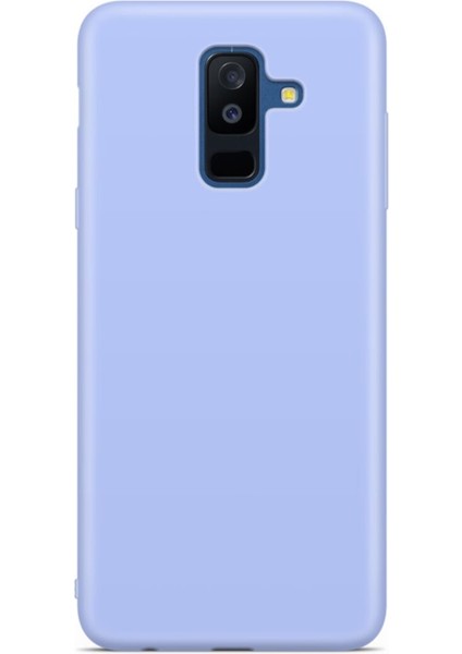 Samsung Galaxy J6 J600 Kılıf Lansman Silikon Mat Yüzey Içi Kadife Kapak Tpu