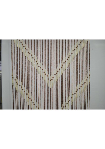 Ahşap Boncuklu Kapı Perdesi 90X190 Cm. fiyatları