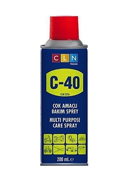 C-40 200ML Çok Amaçlı Bakım Spreyi