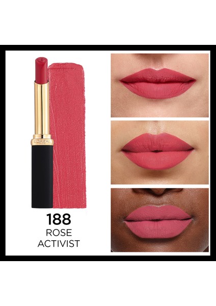 Color Riche Intense Volume Matte Ruj - 188 Rose Activist