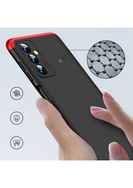 Samsung Galaxy M23 ile Uyumlu Kılıf 3 Parçalı Tam Koruma Dayanıklı Soft Ince Kılıf fırsatları