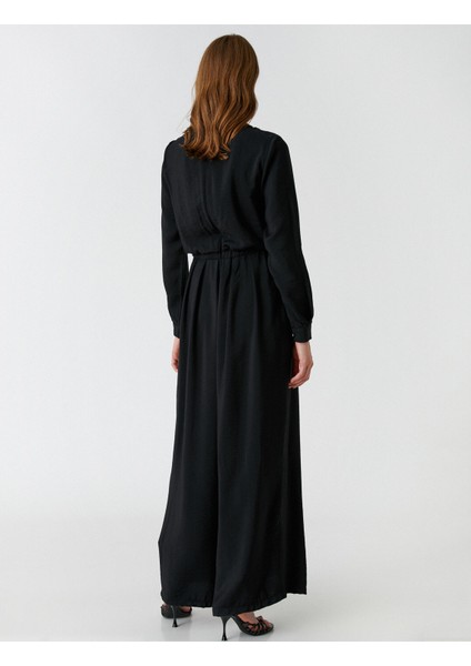 Bol Paça Abiye Tulum Yakası Taş Detaylı fırsatları