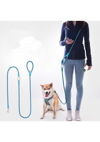 Köpekler Zincir Köpek Tasma Koşumları Çekiş Halatı Tasma Yürüyüş Sling Omuz Eller Serbest Tasmalar Çift Kafa Tasmalı Evcil Malzemeleri | Tasmalar (Yurt Dışından)