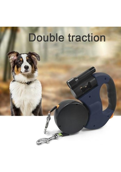 Çift Köpek Halat Tasması Işık Geri Çekilebilir Çift Pet Çekiş Halat Kemer Taşınabilir Rotasyon 2 Köpekler Yürüyüş Için Pet Halat Kaynağı | Emniyet Kemerleri (Yurt Dışından) modelleri