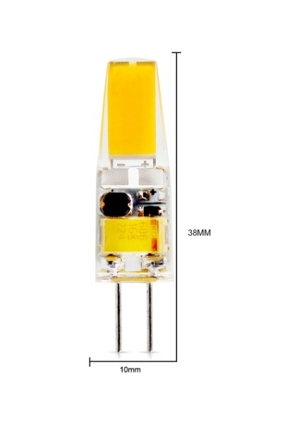 CT-4255 3W G4 12V Kapsül Ampul Beyaz