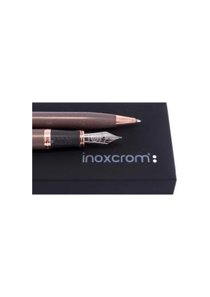 İnox Inoxcrom Chocolate Dolmakalem Tukenmez Set fiyatları