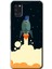 Samsung Galaxy A21S Kılıf Hd Desen Baskılı Arka Kapak - Space Smoke 1