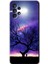 Samsung Galaxy A72 Kılıf Hd Desen Baskılı Arka Kapak - Uzay Silüet 1