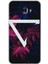 Samsung Galaxy C7 Pro Kılıf Hd Desen Baskılı Arka Kapak - Mekanik Yaprak 1