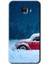 Samsung Galaxy C7 Pro Kılıf Hd Desen Baskılı Arka Kapak - Karlı Vosvos 1