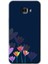Samsung Galaxy C9 Pro Kılıf Hd Desen Baskılı Arka Kapak - Çizim Çiçekleri 1