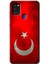 Samsung Galaxy A21S Kılıf Hd Desen Baskılı Arka Kapak - Albayrak 1