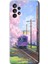 Samsung Galaxy A52S Kılıf Hd Desen Baskılı Arka Kapak - Rails Paint 1