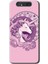 Samsung Galaxy A80 Kılıf Hd Desen Baskılı Arka Kapak - Unicorn-Pembe 1