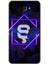 Samsung Galaxy J7 Prime 2 Kılıf Hd Desen Baskılı Arka Kapak - Dark Neon Yaprak Ş Harfi 1
