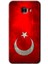 Samsung Galaxy C9 Pro Kılıf Hd Desen Baskılı Arka Kapak - Albayrak 1