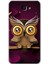 Samsung Galaxy J7 Prime Kılıf Hd Desen Baskılı Arka Kapak - Owl Bird Branch 1