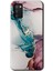 Samsung Galaxy A02S Kılıf Hd Desen Baskılı Arka Kapak - Liquid Mermer 1