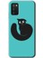 Samsung Galaxy A02S Kılıf Hd Desen Baskılı Arka Kapak - Cat Vector 1