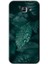 Samsung Galaxy A8 2016 Kılıf Hd Desen Baskılı Arka Kapak - Yağmurlu Yaprak 1