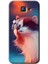 Samsung Galaxy A8 2016 Kılıf Hd Desen Baskılı Arka Kapak - Cat Butterfly 1