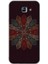 Samsung Galaxy A8 2016 Kılıf Hd Desen Baskılı Arka Kapak - Mandala Flower Wal 1