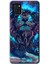 Samsung Galaxy A81 Kılıf Hd Desen Baskılı Arka Kapak - Neon Aslan 1