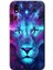 Samsung Galaxy A2 Core Kılıf Hd Desen Baskılı Arka Kapak - Neon Lion 1