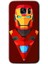 Samsung Galaxy S7 Edge Kılıf Hd Desen Baskılı Arka Kapak - Iron Man Çizim 1