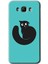 Samsung Galaxy J7 2016 Kılıf Hd Desen Baskılı Arka Kapak - Cat Vector 1