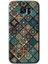 Samsung Galaxy S7 Edge Kılıf Hd Desen Baskılı Arka Kapak - Mandala Desen 1
