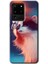 Samsung Galaxy S20 Ultra Kılıf Hd Desen Baskılı Arka Kapak - Cat Butterfly 1