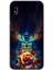 Samsung Galaxy A10 Kılıf Hd Desen Baskılı Arka Kapak - Ballı Baykuş 1