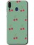 Samsung Galaxy M10 Kılıf Hd Desen Baskılı Arka Kapak - Kiraz Berry 1