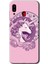Samsung Galaxy A30 Kılıf Hd Desen Baskılı Arka Kapak - Unicorn-Pembe 1