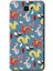 Samsung Galaxy J7 Prime Kılıf Hd Desen Baskılı Arka Kapak - Funky Dragon 1