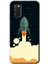 Samsung Galaxy A03S Kılıf Hd Desen Baskılı Arka Kapak - Space Smoke 1